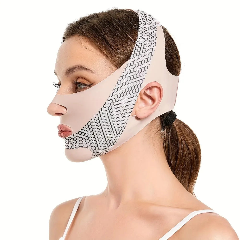 Achieve a Youthful Sculpted Look with the Double Chin Reducer Face Shaper